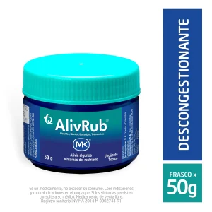 ALIVRUB POTE 50 GR MK MENTOL-ALCANFOR-EUCALIPTO