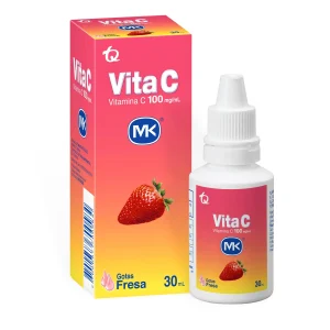 VITAMINA VITA C GOT 100 MG FRESA 30ML MK VITAMINA C