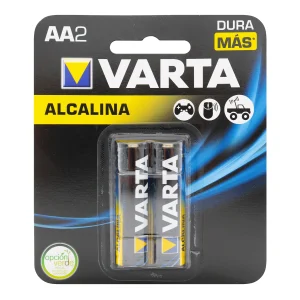 Pila Varta Alkalina AA 2 Uds Pilas
