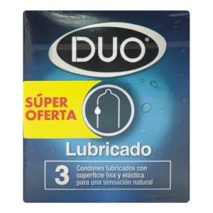 Preservativo Duo Normal Lubricado 3 Uds S.O S11-20