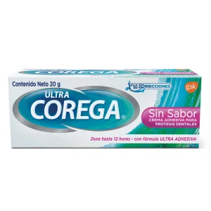 Crema Corega 3D. Ultra Sin Sabor 20 Gr