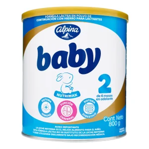 Tienda 16 Alpina Baby Nutrimax Et.2 800 G