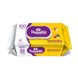 Paños Hum.Pequeñin Almendra 100 Unds