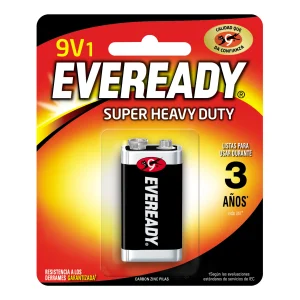 Pila Eveready Cuadrada Pilas