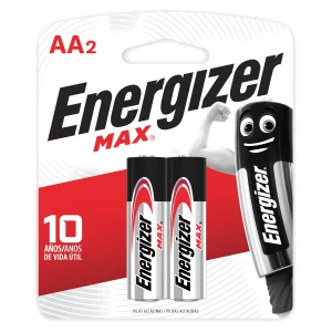 Pila Energizer Max Alkalina AA 2 Uds Pilas