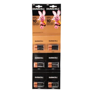 Pila Duracell Alkalina AA 6 Paq X2 Uds