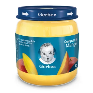 Compota Gerber Mango 113 Gr. Compotas
