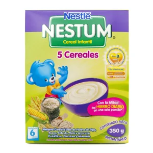 Nestle Nestum BL 350 Gr 5 Cereales Cereales