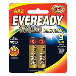 Pila Eveready Gold Alcalina AA 2 Uds Pilas