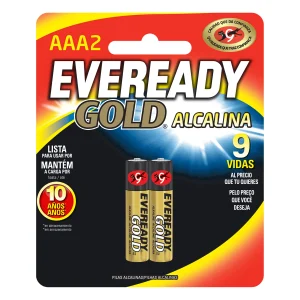 Pila Eveready Gold Alkalina AAA 2 Uds Pilas