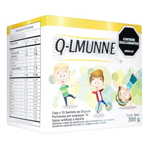 Q-Lmunne Vainilla Caja X 15 Sbs ICOM