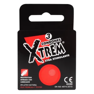 Tienda 3 Preservativos Xtrem Xtra Xtimulante 3 Uds