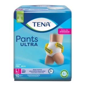 Pan.Tena Pants Ultra Lar.Plus Care 10Uds