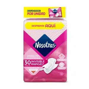 Toa.Nosotras Invis.Rapigel Disp.30 Uds