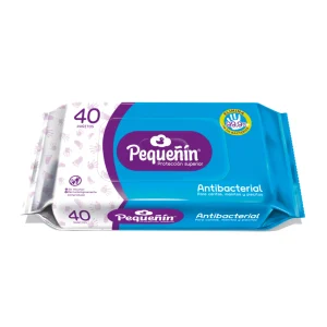 Toa.Humeda.Antibacterial Pequeñin 40 Uds Pañitos