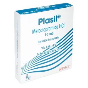 PLASIL 5 AMPOLLAS METOCLOPRAMIDA