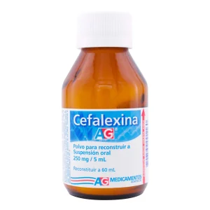 CEFALEXINA 250 MG SUSPENSION 60 ML AG
