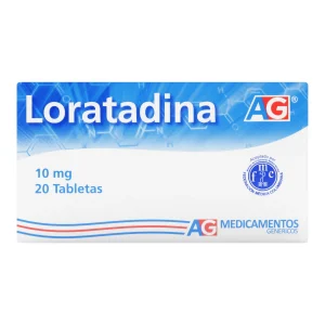 LORATADINA 10 MG X 20 TABLETAS AG