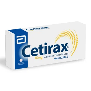 CETIRAX 10 MG 10 TABLETAS (M)