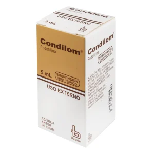 CONDILON SOLUCION 5 ML PODOFILINA