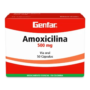 AMOXICILINA 500 MG 50 CAPSULAS GR
