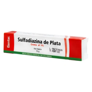 Tienda 7 SULFADIAZINA DE PLATA 15 GR GF