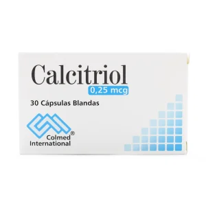 Tienda 6 CALCITRIOL 0.25 MCG 30 CAPSULAS PC