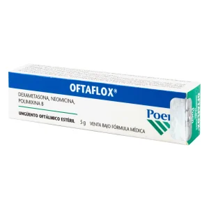 OFTAFLOX UNGUENTO OFTALMICO 5 GR