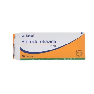 HIDROCLOROTIAZIDA 25 MG 30 TBS LS HIDROCLOROTIAZIDA