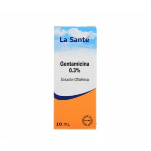 GENTAMICINA 0.3% OFTALMICA 10 ML LS GENTAMICINA