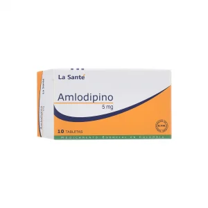 AMLODIPINO 5 MG 10 TABLETAS LS AMLODIPINO