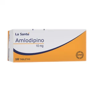 AMLODIPINO 10 MG 10 TABLETAS LS AMLODIPINO