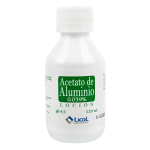 ACETATO DE ALUMINIO 120 ML LC ACETATO DE ALUMINIO