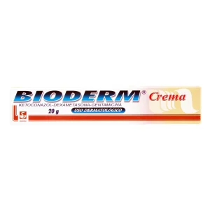 BIODERM CREMA 20 GR DEXAMETASONA-KETOCONAZOL-GENTAMICINA