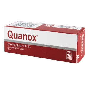QUANOX 0.6% GOTAS 5 ML IVERMECTINA