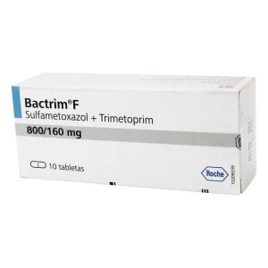 BACTRIM F 160+800 MG 10 TABLETAS TRIMETOPRIM-SULFAMETOXAZOL