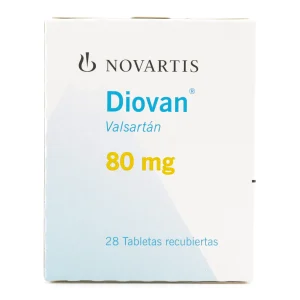 DIOVAN 80 MG 28 TABLETAS (M) VALSARTAN