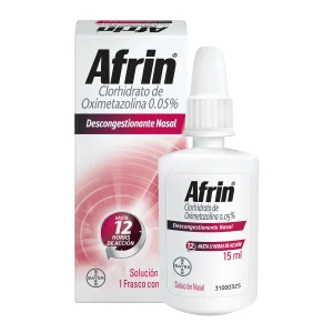 AFRIN NASAL ADULTOS 15 ML OXIMETAZOLINA
