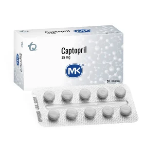 CAPTOPRIL 25 MG 30 TABLETAS MK CAPTOPRIL