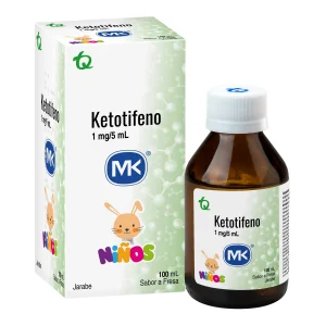 KETOTIFENO 1 MG JARABE 100 ML MK KETOTIFENO