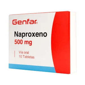 NAPROXENO 500 MG 10 TABLETAS GF