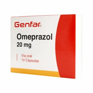 OMEPRAZOL 20 MG 10 CAPSULAS GF