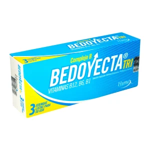 BEDOYECTA X 3 AMPOLLAS VITAMINA B