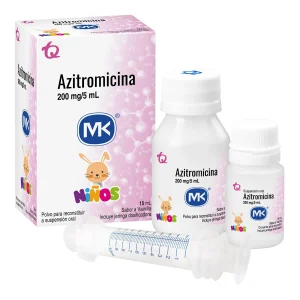 AZITROMICINA 200 MG SUSPENSION 15 ML MK
