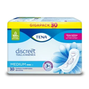 TOA.TENA MUJER MEDIUM 30 UDS