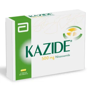 KAZIDE 500 MG 6 TABLETAS (M) NITAZOXANIDA