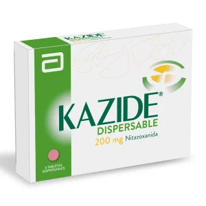KAZIDE 200 MG 6 TABLETAS NITAZOXANIDA