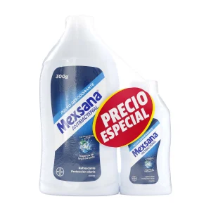 TALCO MEXSANA 300 GR + TALCO 85 GR P.E.