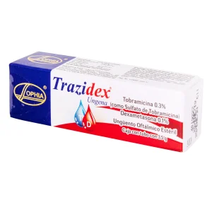 TRAZIDEX UNGENA 3.5 GR (T) TOBRAMICINA-DEXAMETASONA