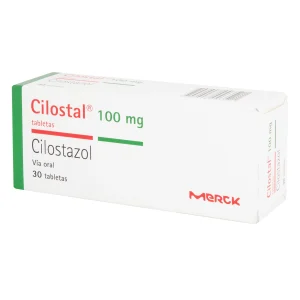 CILOSTAL 100 MG 30 TABLETAS (M) CILOSTAZOL